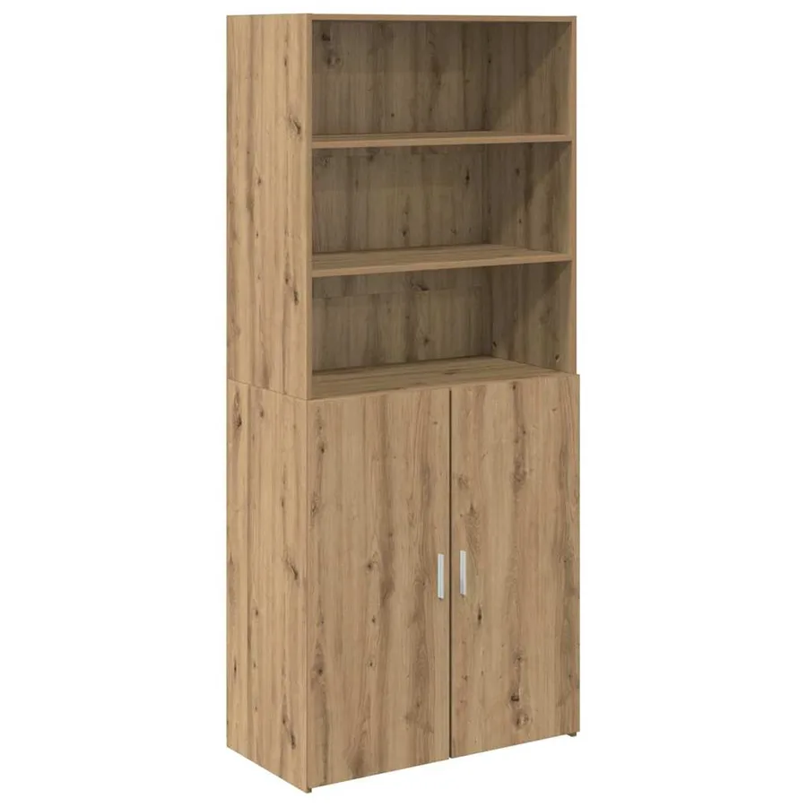 Haut Armoire Chêne artisanal 80 x 42,5 x 185 cm - 2