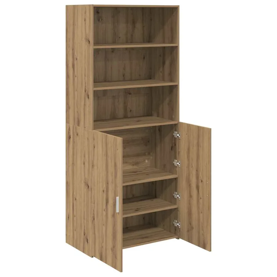 Haut Armoire Chêne artisanal 80 x 42,5 x 185 cm - 5