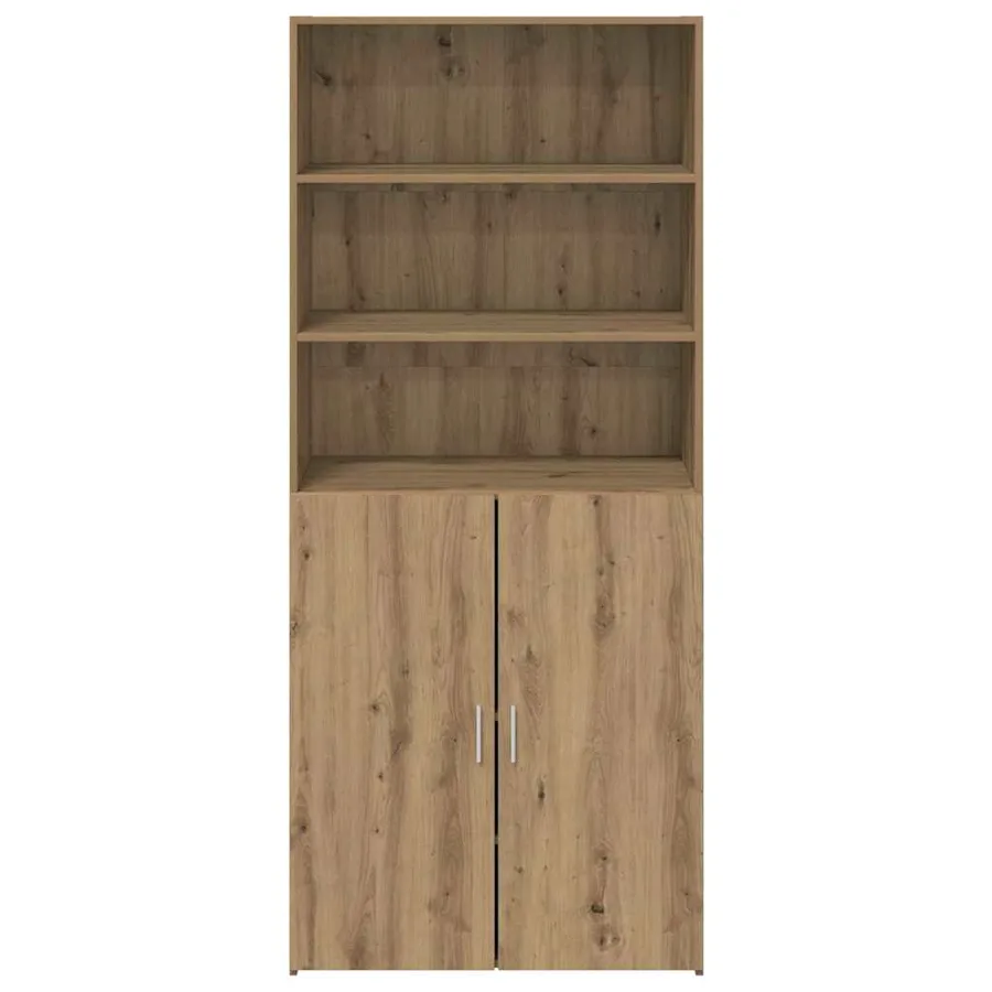 Haut Armoire Chêne artisanal 80 x 42,5 x 185 cm - 6
