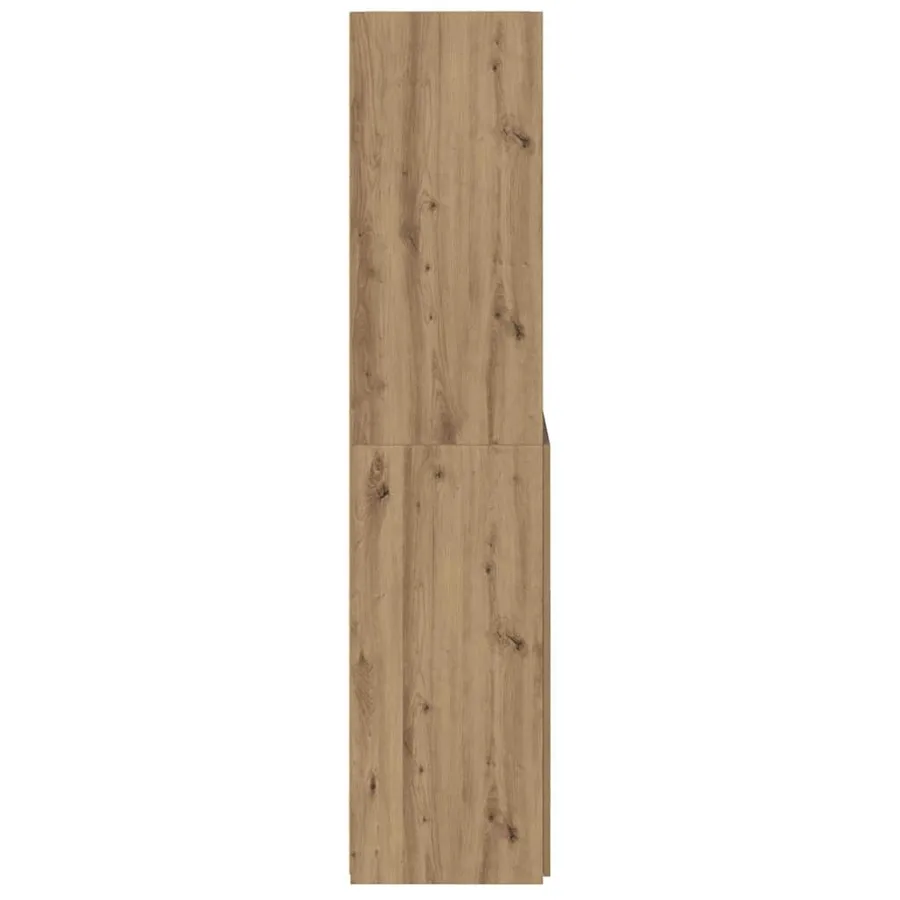 Haut Armoire Chêne artisanal 80 x 42,5 x 185 cm - 7