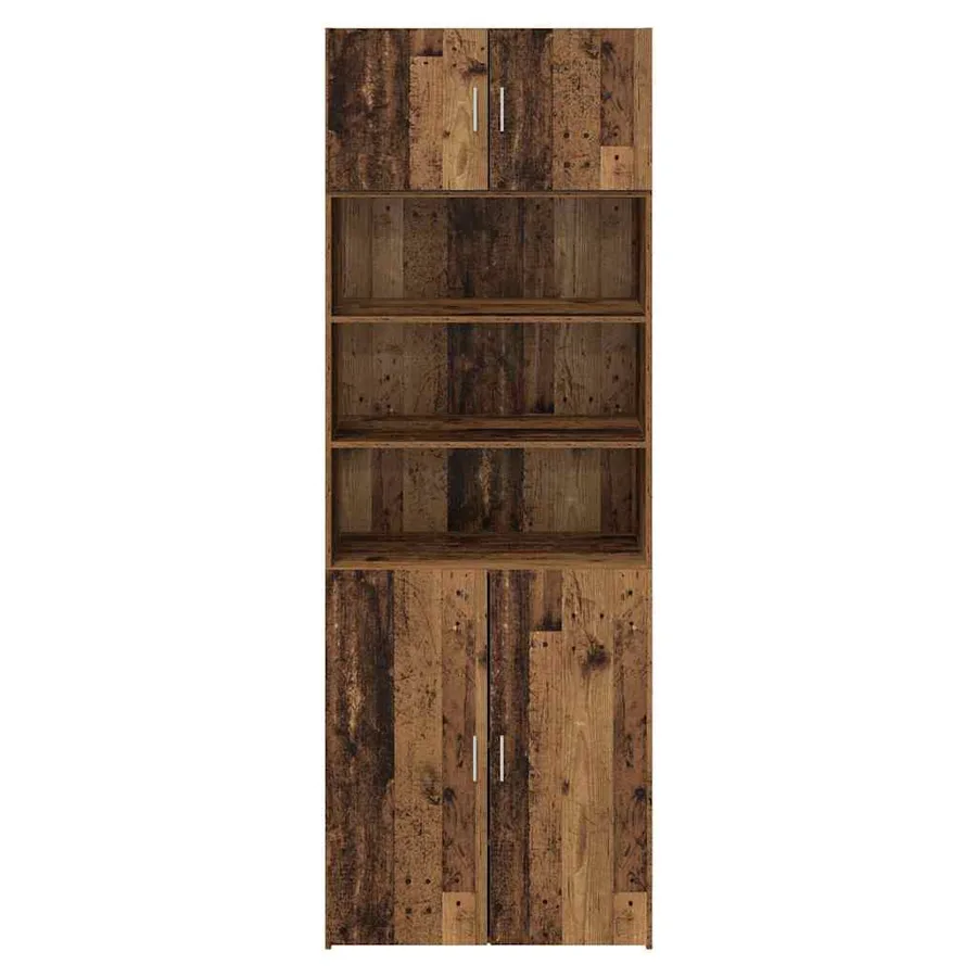 Armoire de rangement Bois Ancien 80 x 42,5 x 225 cm - 6