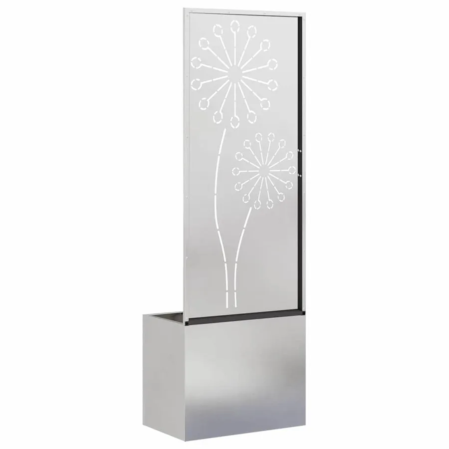 Écran de confidentialité de jardin Fretwork Argent 50 x 150 cm - 7
