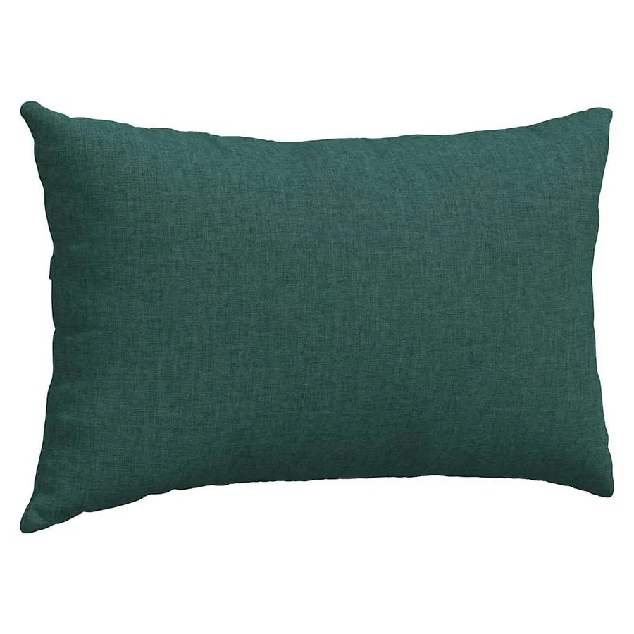 Coussins de canapé 2 pcs Vert foncé 50 x 30 cm tissu - 5