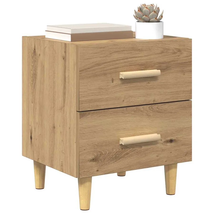 Armoire de lit Chêne artisanal 40 x 35 x 47.5cm - 3