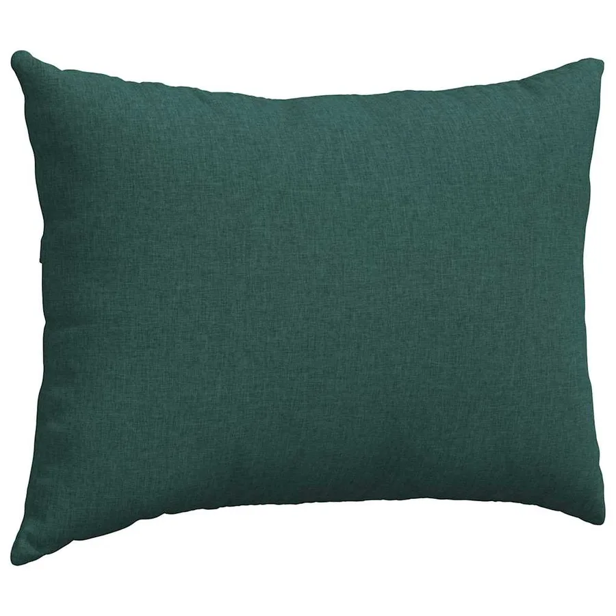 Coussins de canapé 2 pcs Vert foncé 70 x 50 cm tissu - 5
