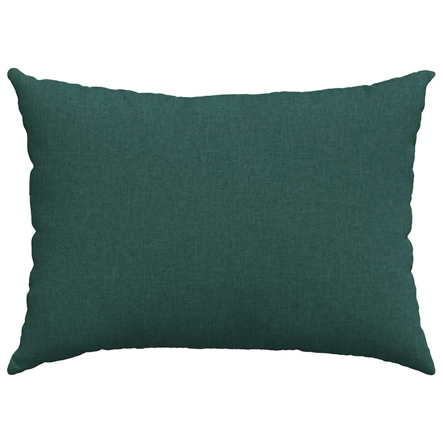 Coussins de canapé 2 pcs Vert foncé 70 x 50 cm tissu - 6