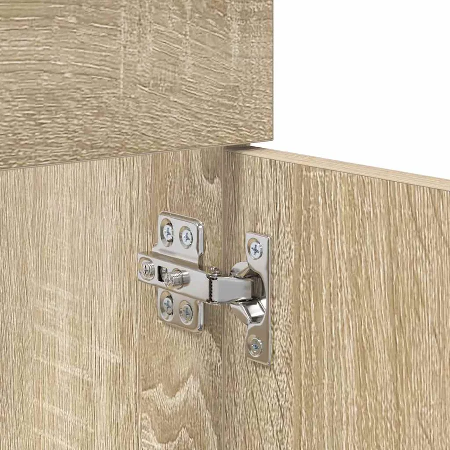 Armoire d'évier avec stockage Chêne Sonoma Bois d'ingénierie - 10
