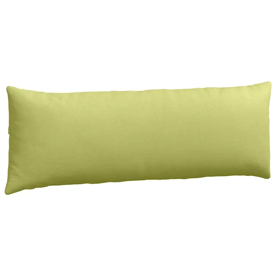 Coussins de canapé 2 pcs Vert clair 120 x 40 cm tissu - 5
