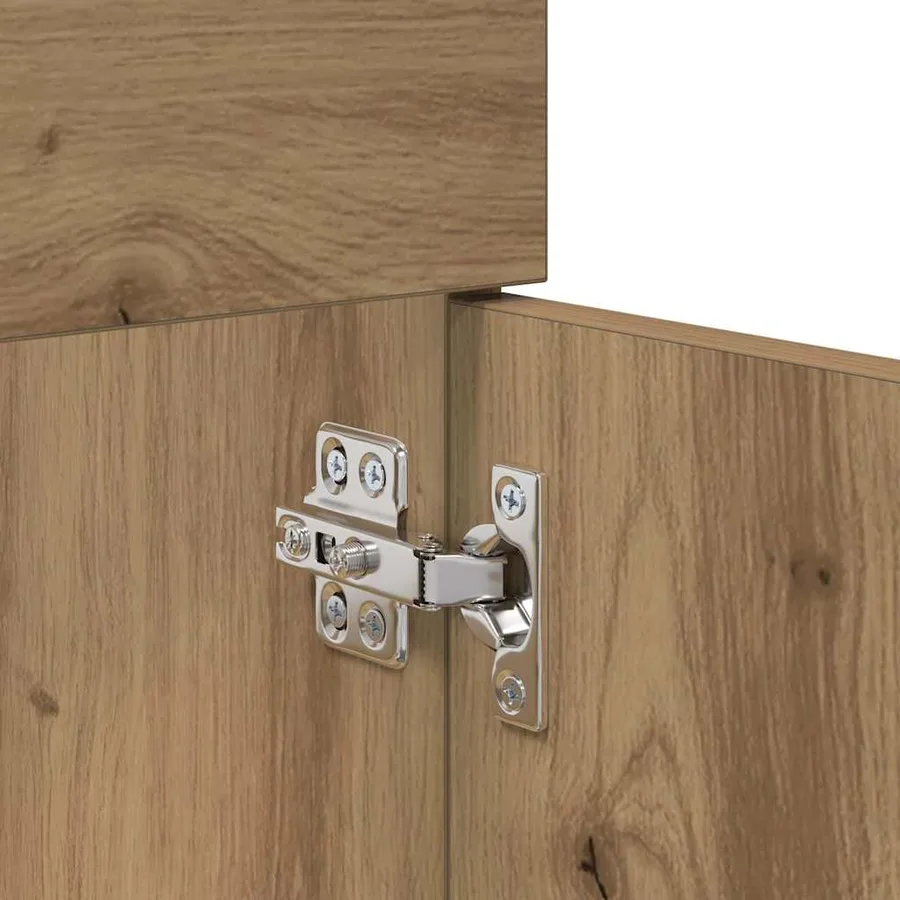 Armoire d'évier Chêne artisanal Bois d'ingénierie - 10