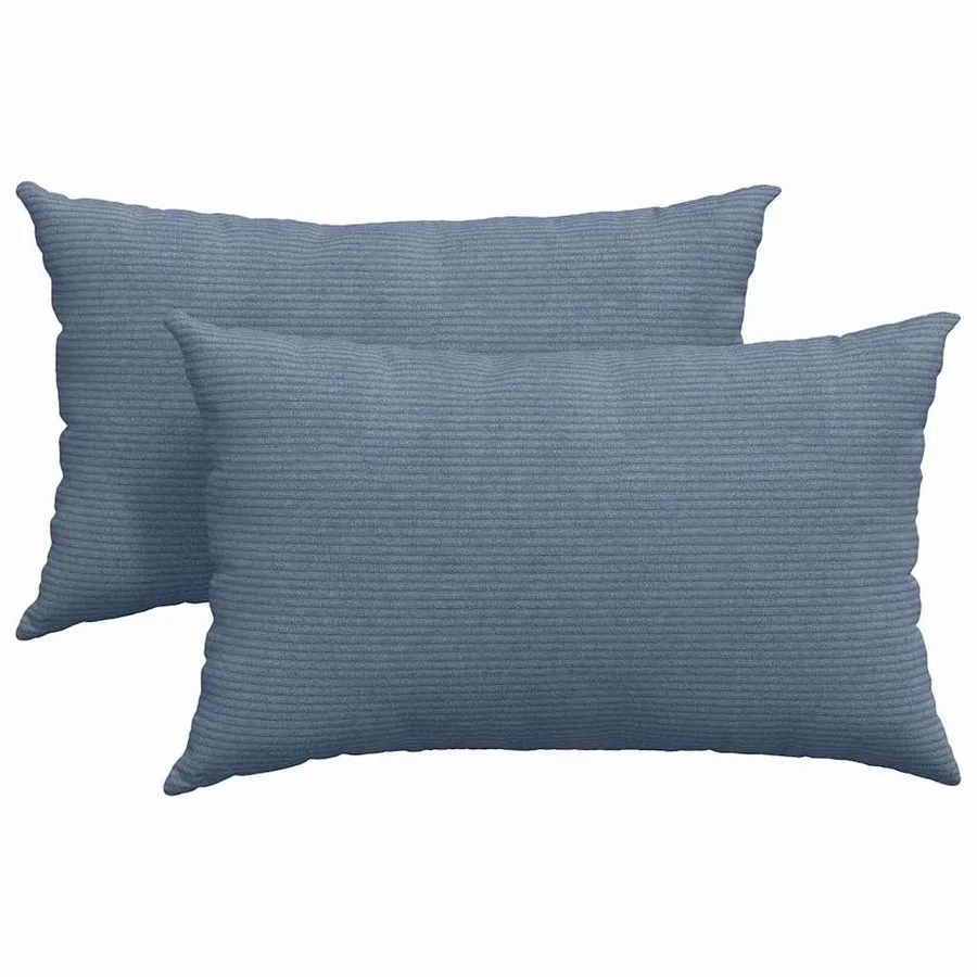 Coussins de canapé 2 pcs Bleu 50 x 30 cm - 2