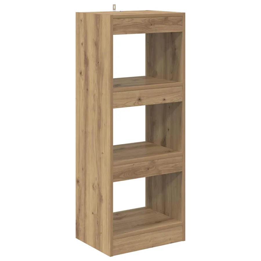 Bibliothèque 3 niveaux 37 x 30 x 103 cm Bois d'ingénierie - 2
