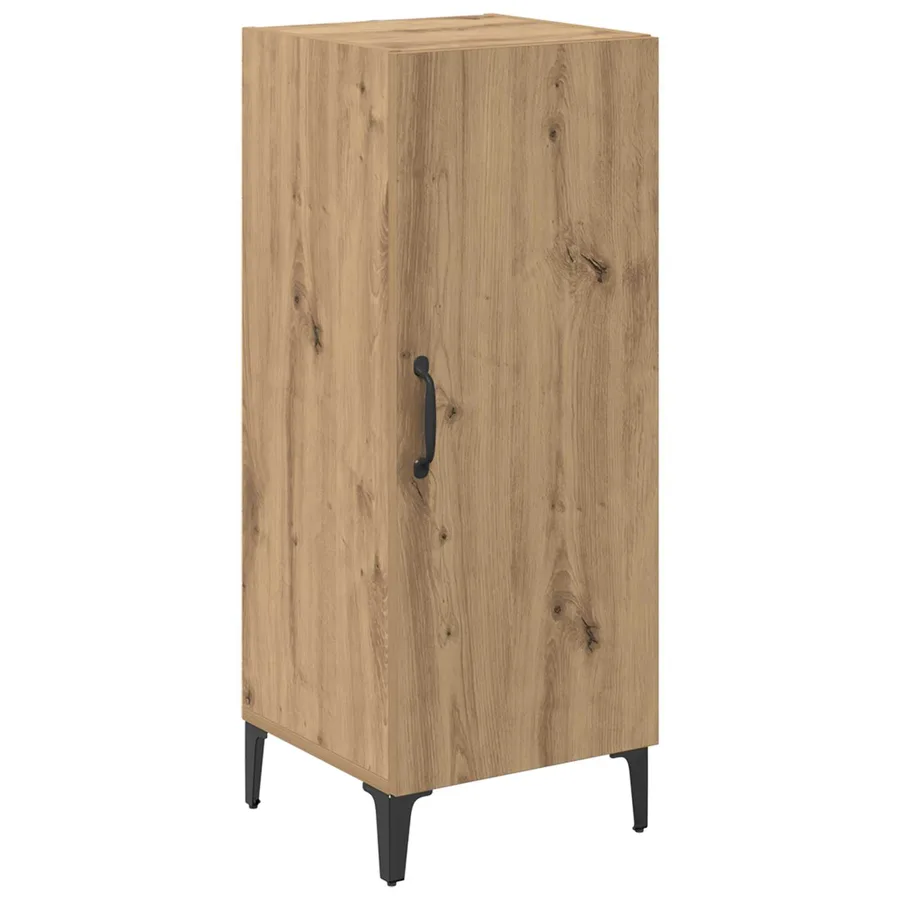 Buffet Chêne artisanal 34,5 x 34 x 90 cm Bois d'ingénierie - 2