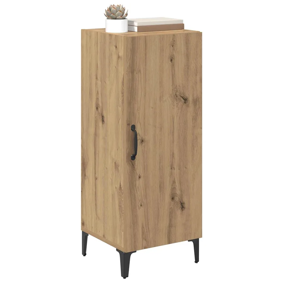 Buffet Chêne artisanal 34,5 x 34 x 90 cm Bois d'ingénierie - 3