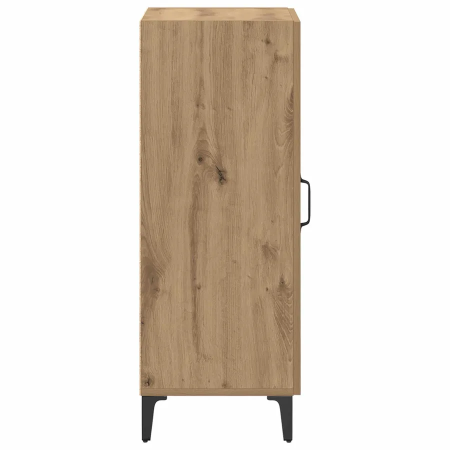 Buffet Chêne artisanal 34,5 x 34 x 90 cm Bois d'ingénierie - 7
