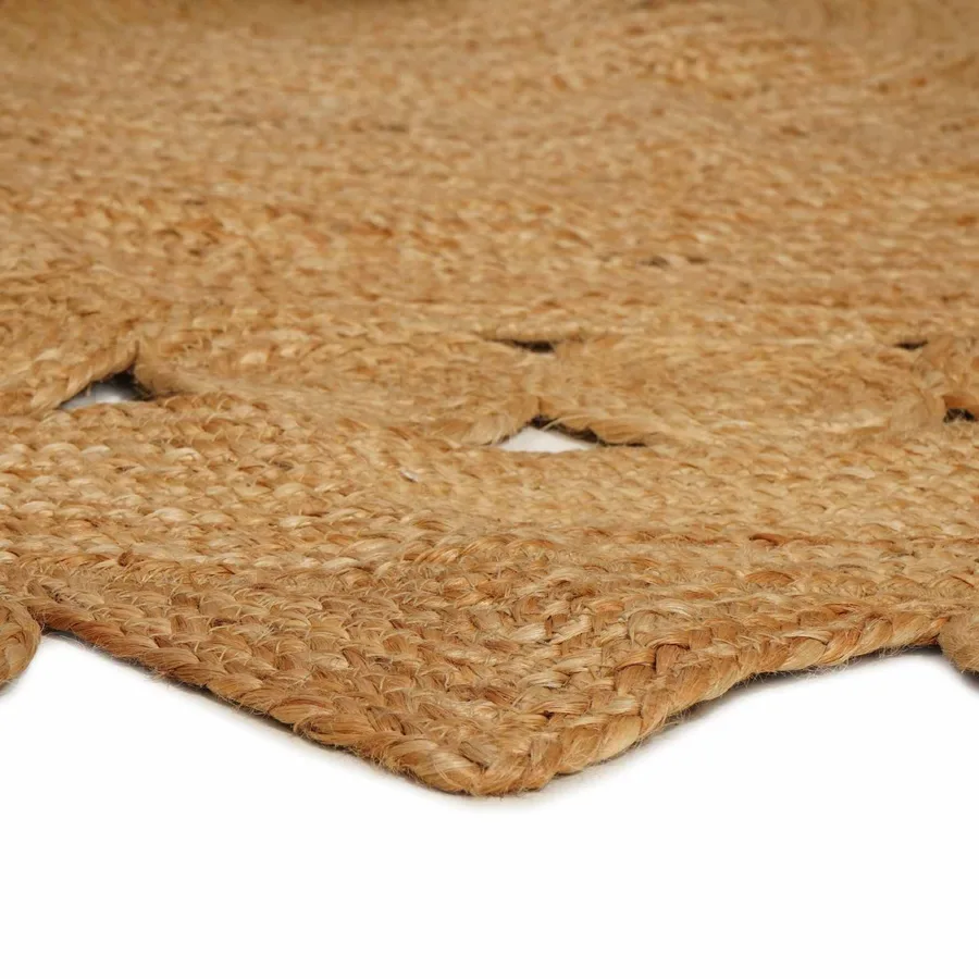 Tapis de surface Naturel Ø 240 cm Jute - 5