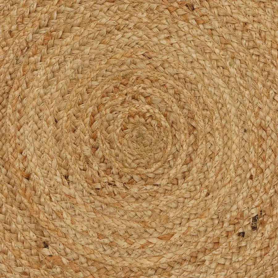 Tapis de surface Naturel Ø 240 cm Jute - 7