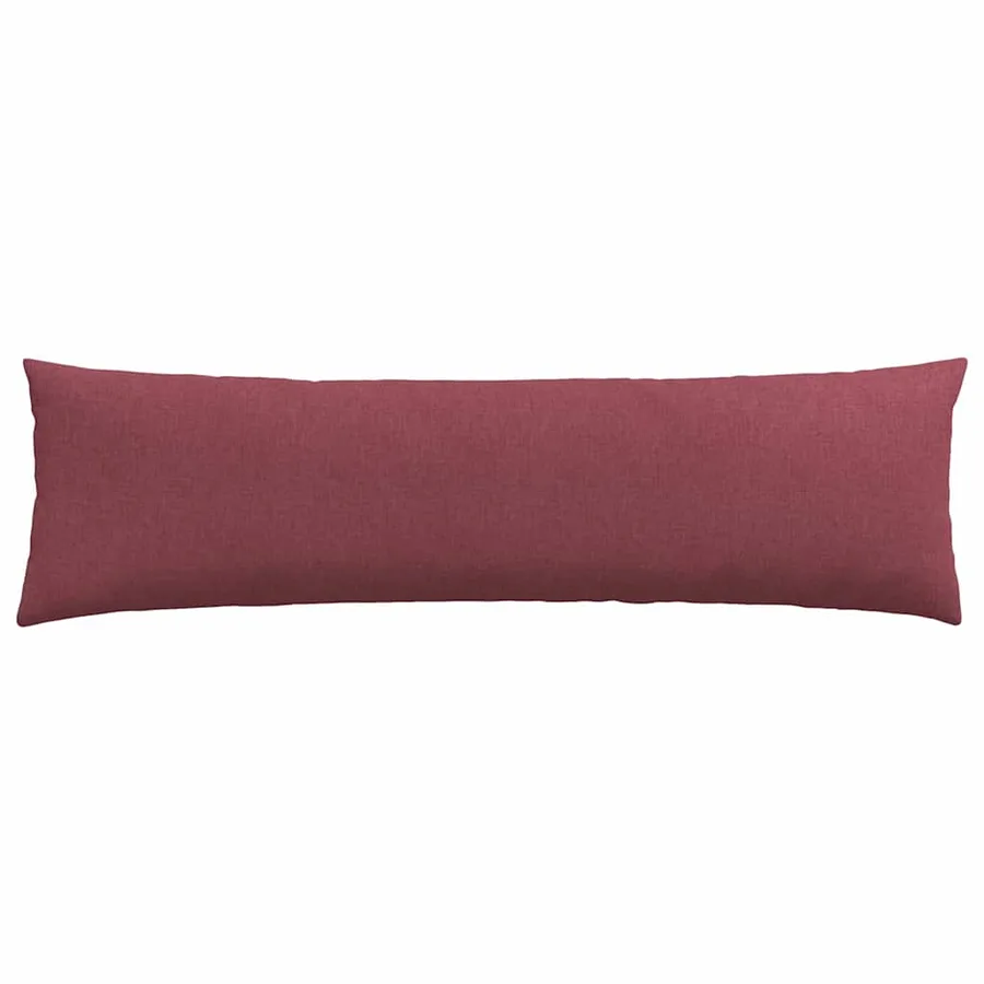 Coussins de canapé 2 pcs Bordeaux 145 x 40 cm tissu - 6