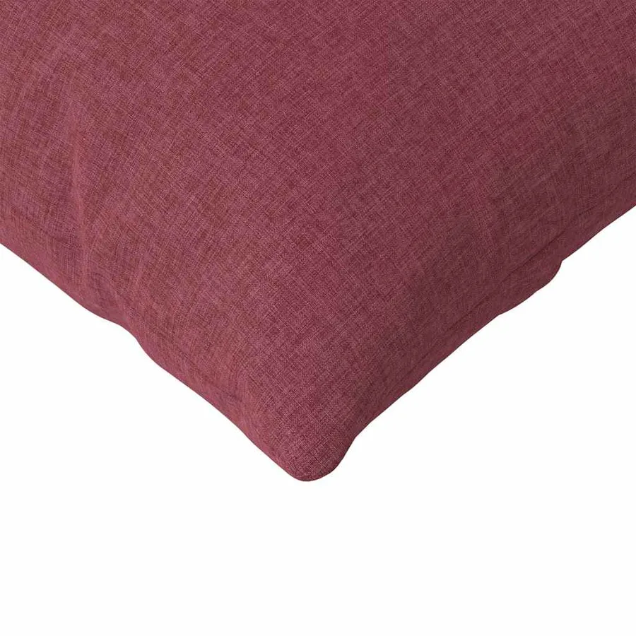 Coussins de canapé 2 pcs Bordeaux 145 x 40 cm tissu - 7