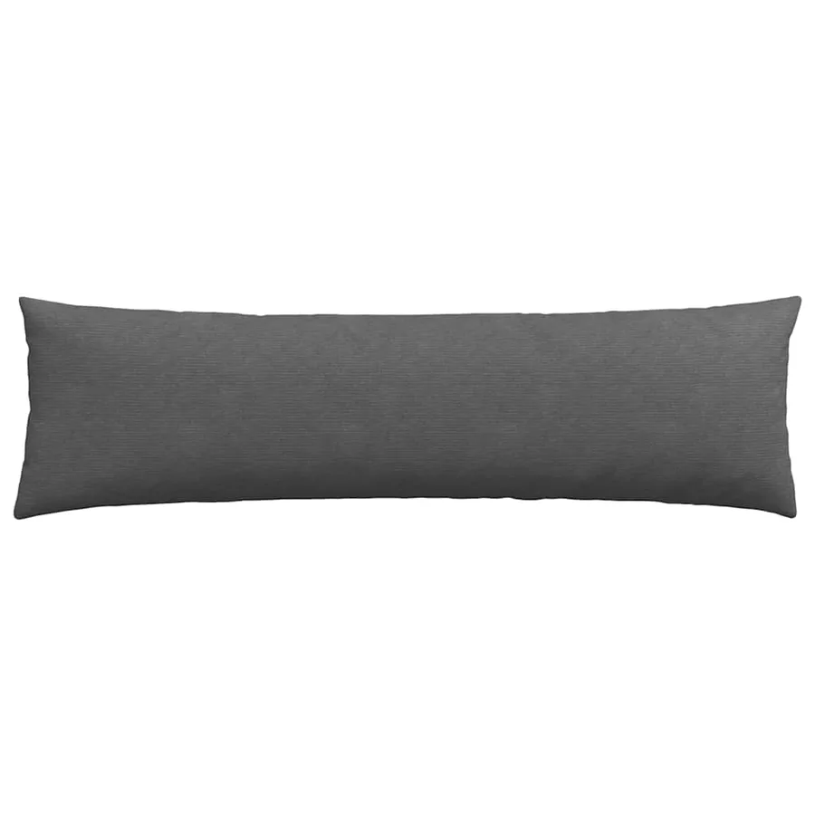 Coussins de canapé 2 pcs Gris foncé 145 x 40 cm - 6