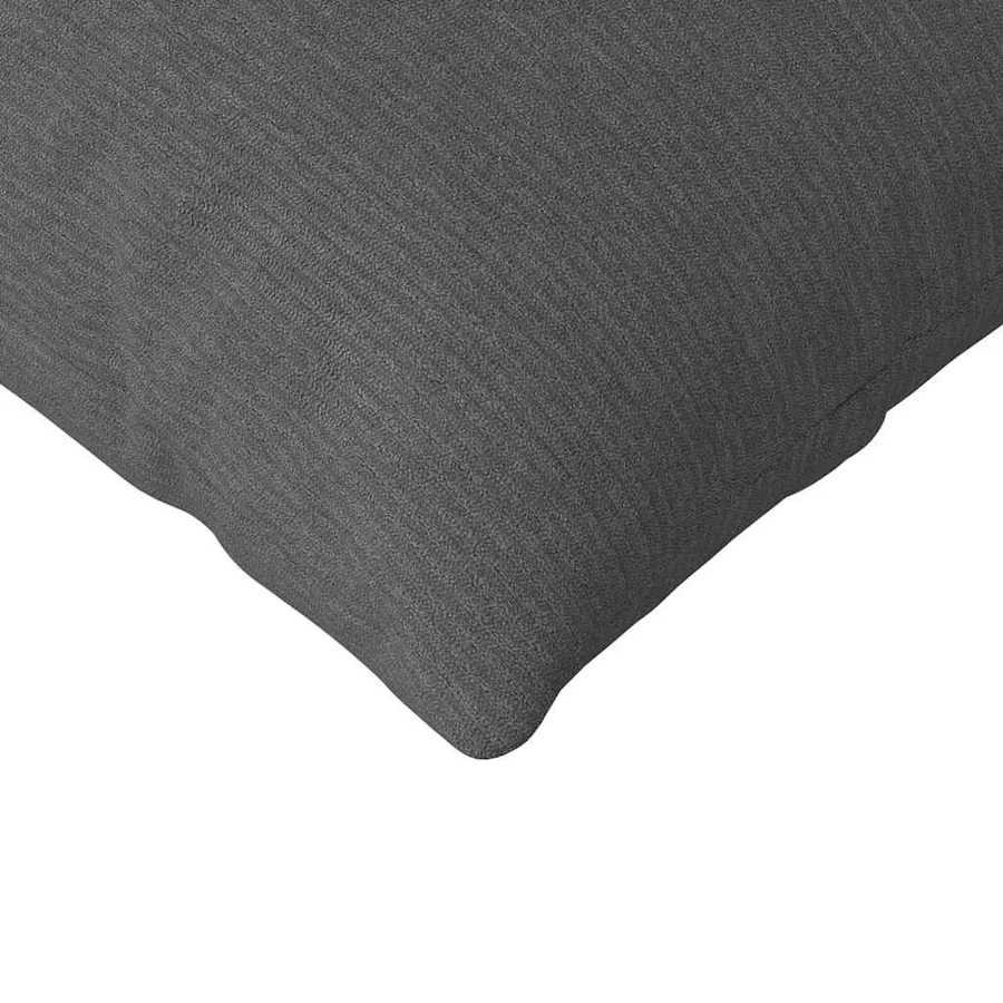 Coussins de canapé 2 pcs Gris foncé 145 x 40 cm - 7
