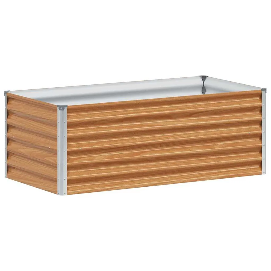 Jardinière surélevée 98 x 50 x 36 cm Acier galvanisé - 7