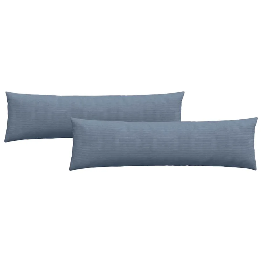Coussins de canapé 2 pcs Bleu 145 x 40 cm - 2