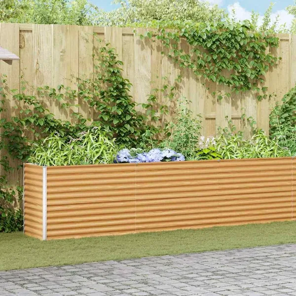 Jardinière surélevée 582 x 50 x 68 cm Acier galvanisé