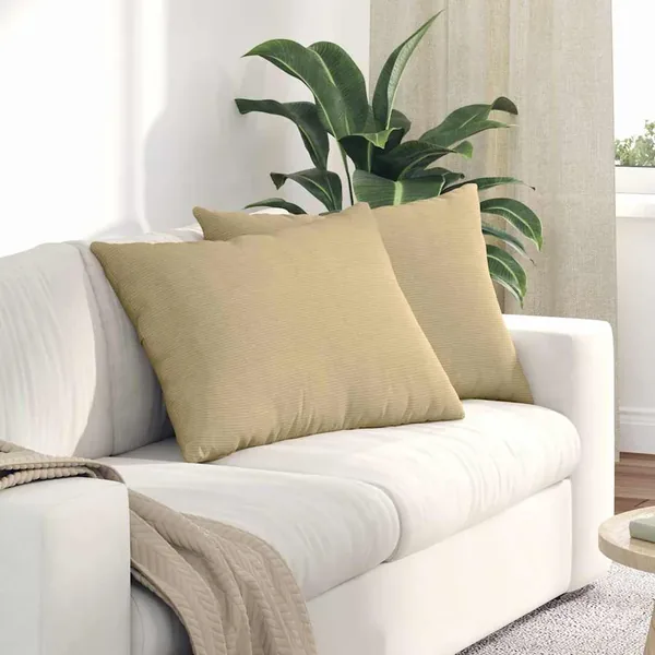 Coussins de canapé 2 pcs Vert gris 70 x 50 cm