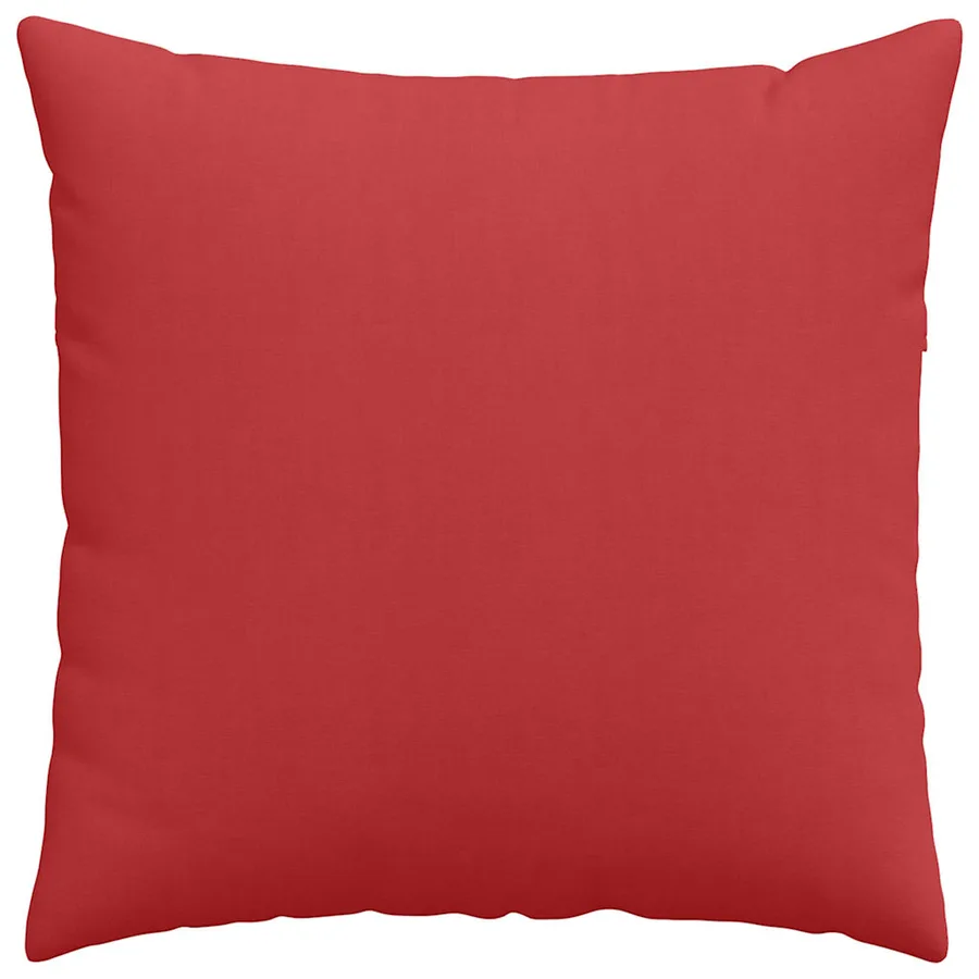 Coussins de canapé 2 pcs Rouge 80 x 80 cm tissu - 6