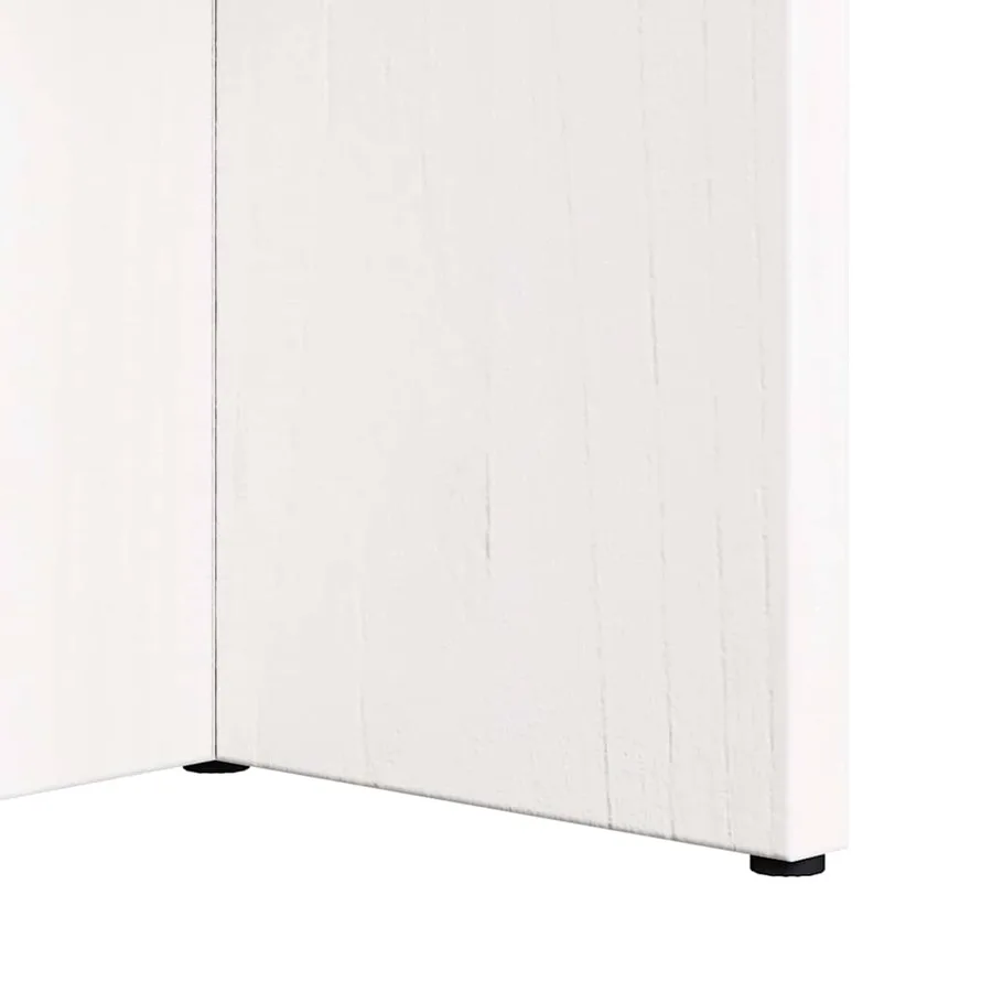 Table basse Blanc 80 x 39,5 x 35 cm Bois de pin massif - 11
