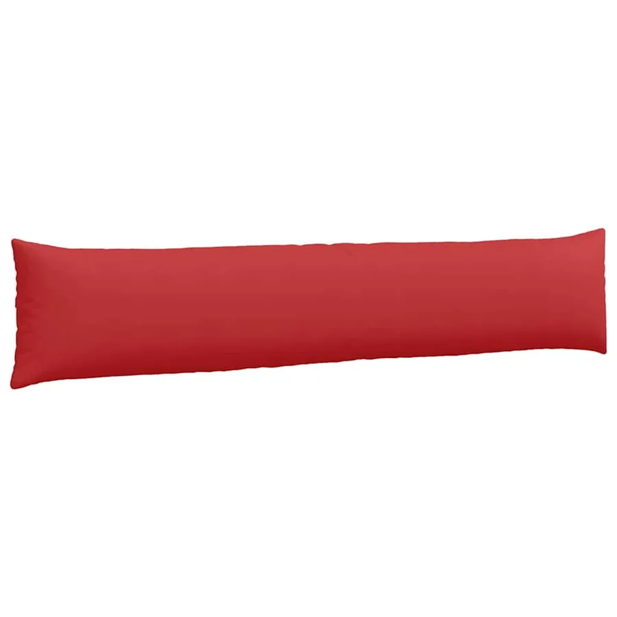 Coussins de canapé 2 pcs Rouge 200 x 40 cm tissu - 5