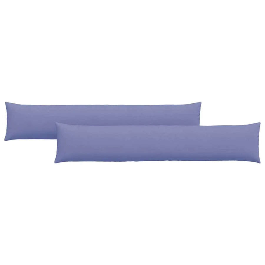 Coussins de canapé 2 pcs Bleu denim 200 x 40 cm tissu - 2