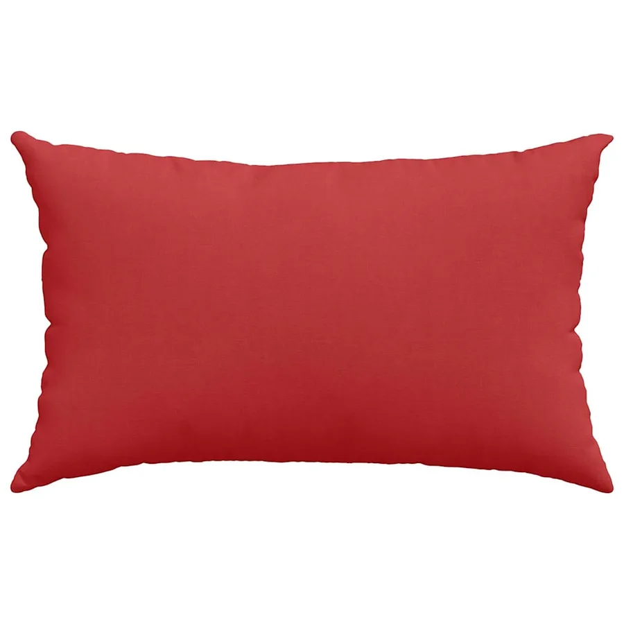 Coussins de canapé 2 pcs Rouge 50 x 30 cm tissu - 6