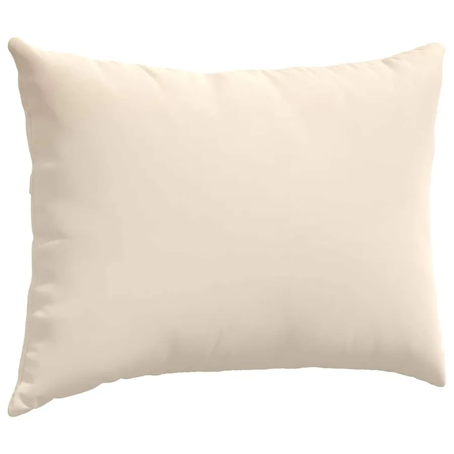 Coussins de canapé 2 pcs Beige 70 x 50 cm tissu - 5