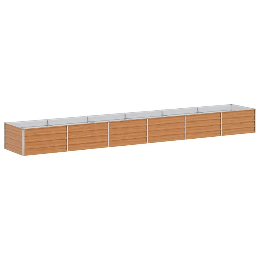 Jardinière surélevée Marron Clair 480 x 80 x 45 cm - 2