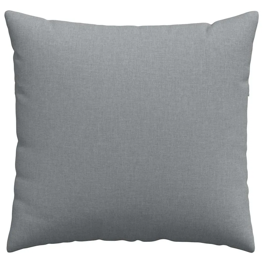 Coussins de canapé 2 pcs Gris clair 45 x 45 cm tissu - 6