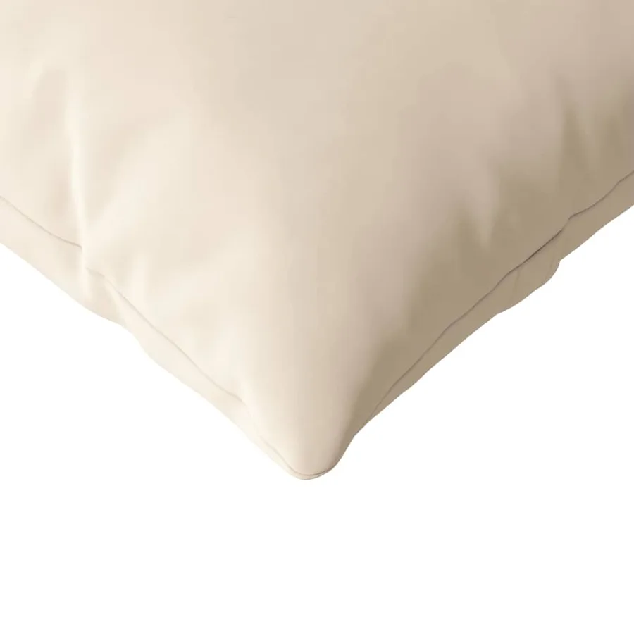 Coussins de canapé 2 pcs Beige 120 x 40 cm tissu - 7