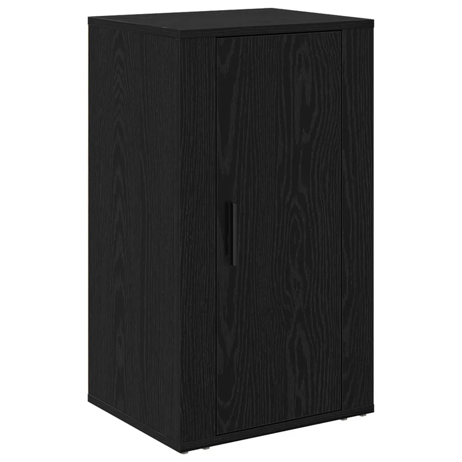 Buffet Chêne noir 40 x 33 x 70 cm Bois d'ingénierie - 2