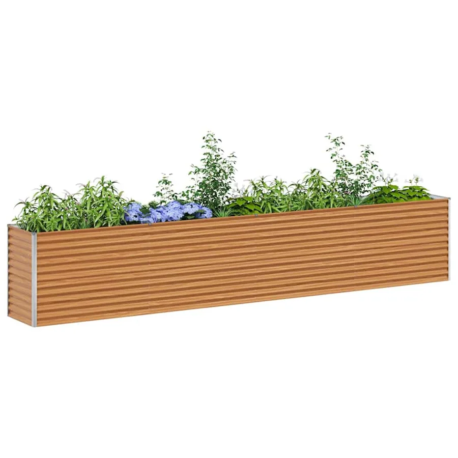 Jardinière surélevée 390 x 50 x 68 cm Acier galvanisé - 3