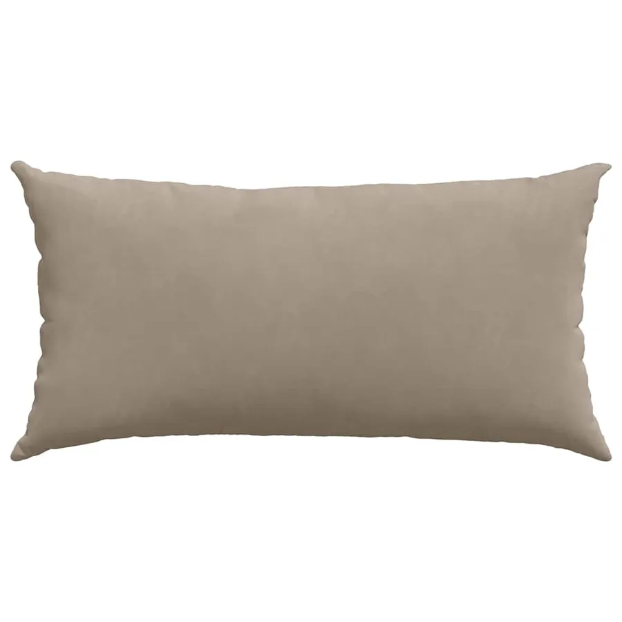 Coussins de canapé 2 pcs Taupe 80 x 40 cm tissu - 6