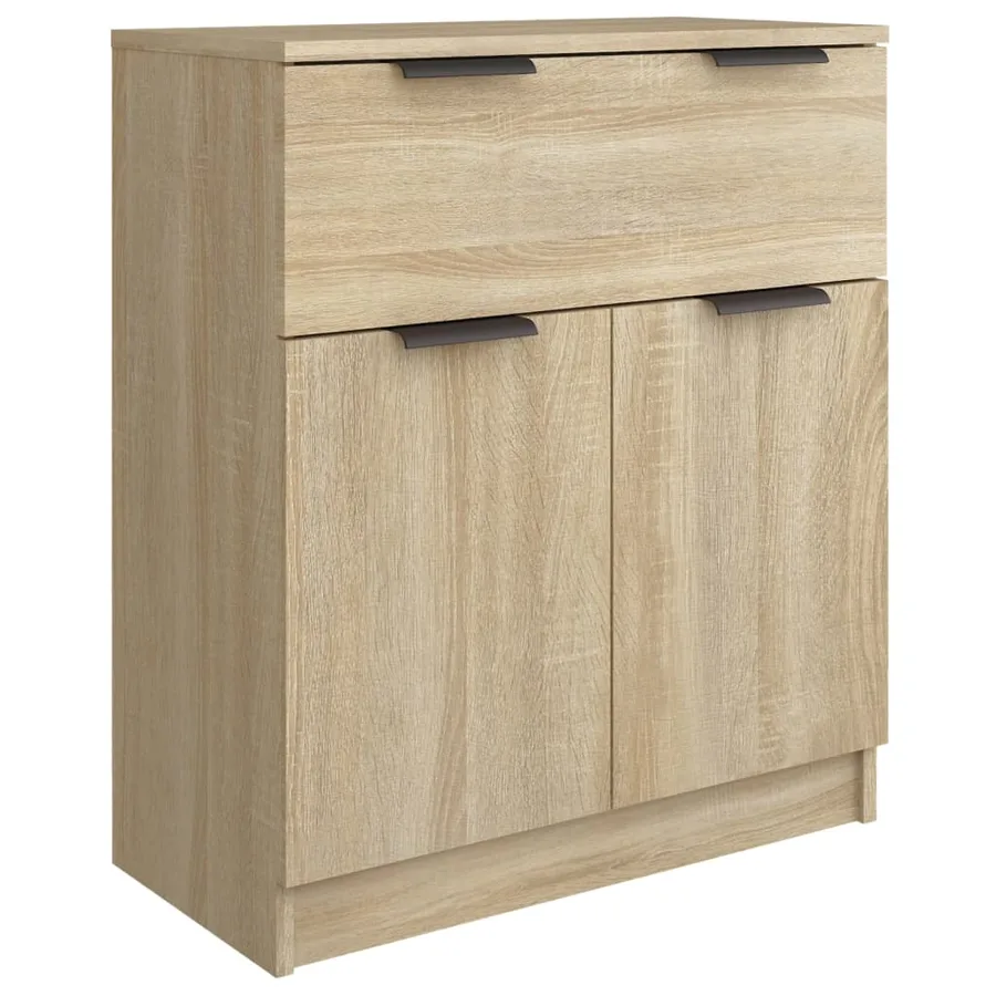 Buffet Chêne sonoma 60x30x70 cm Bois d'ingénierie - 2