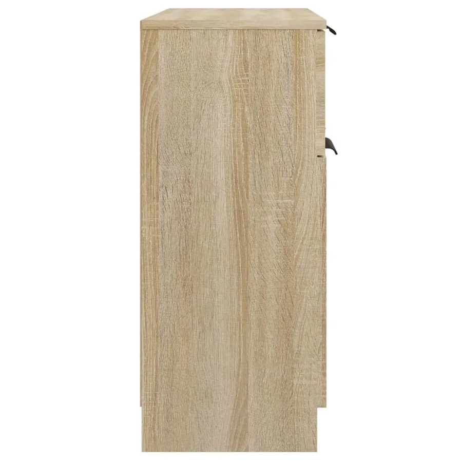 Buffet Chêne sonoma 60x30x70 cm Bois d'ingénierie - 6