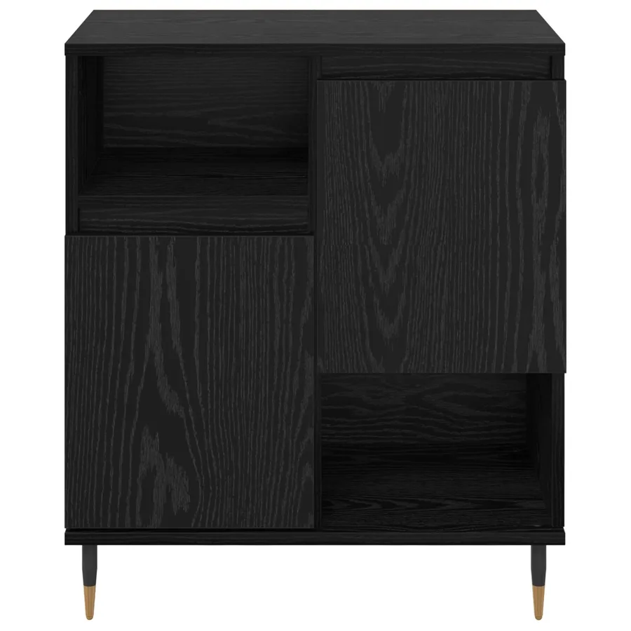 Buffets 3 pcs Chêne noir - 7