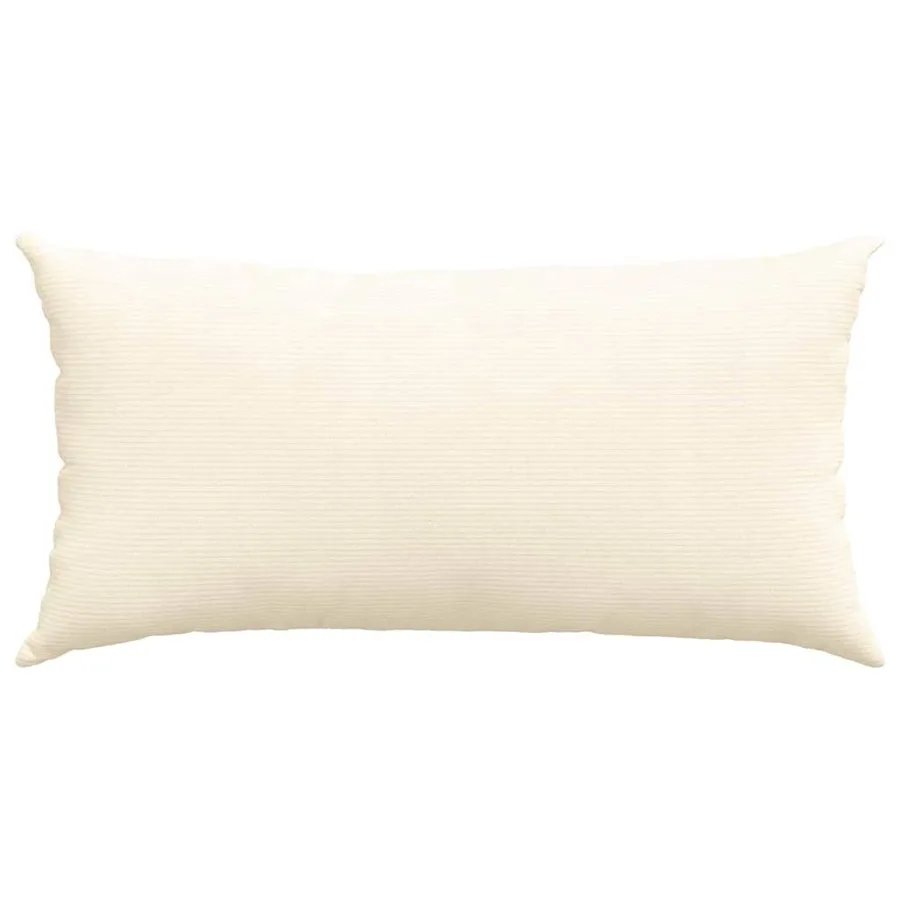 Coussins de canapé 2 pcs Crème 80 x 40 cm - 6