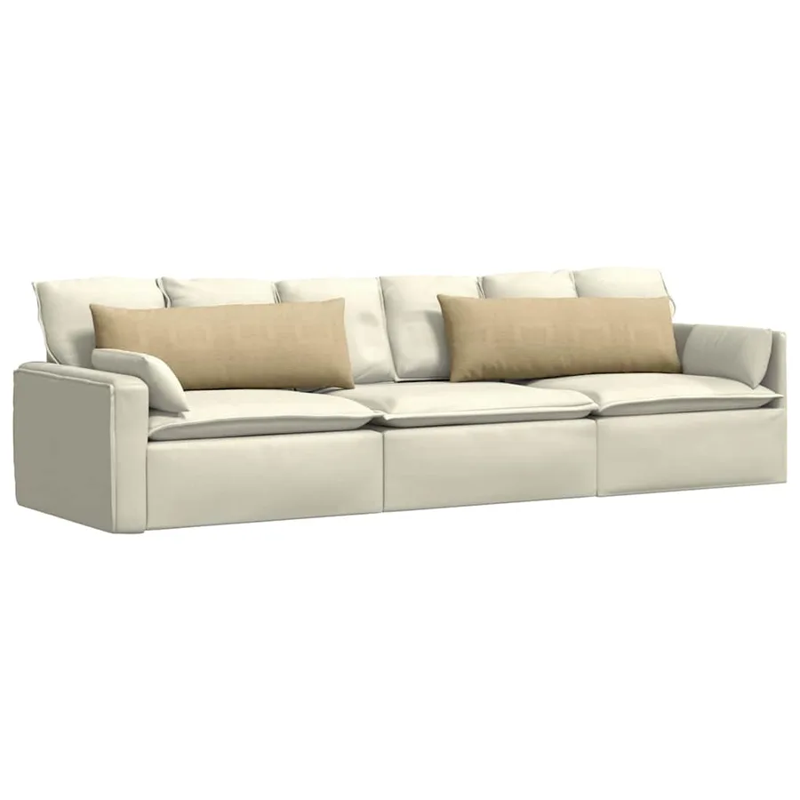 Coussins de canapé 2 pcs Vert gris 120 x 40 cm - 3
