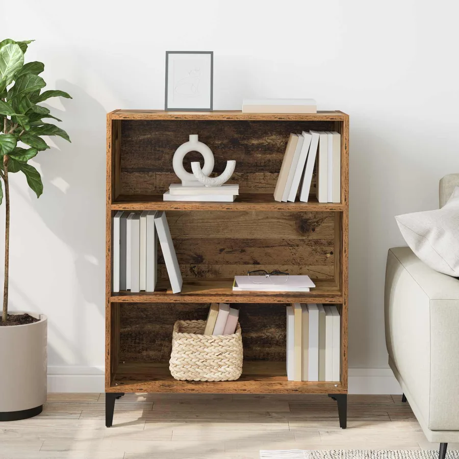 Buffet Bois ancien 69,5 x 32,5 x 90 cm Bois d'ingénierie - 4