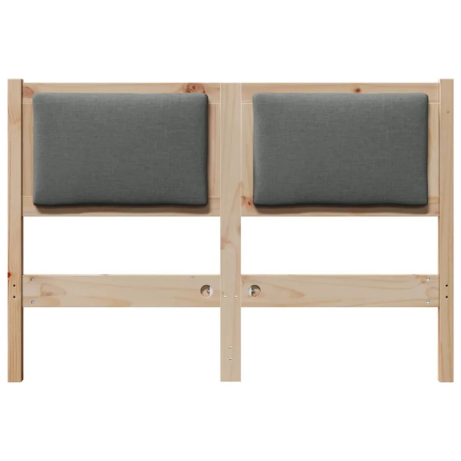 Tête de lit Autre Marron 120 cm Bois massif en pin - 4