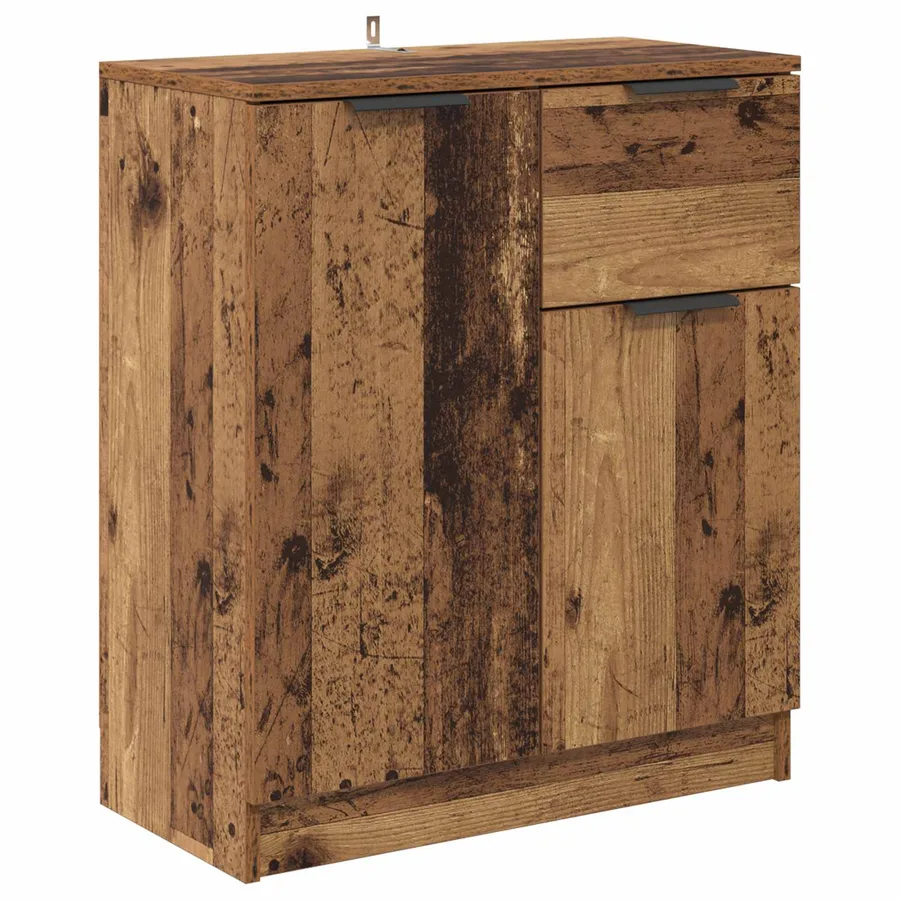 Buffet Bois ancien 60 x 30 x 70 cm Bois d'ingénierie - 2