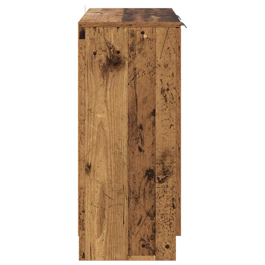 Buffet Bois ancien 60 x 30 x 70 cm Bois d'ingénierie - 7