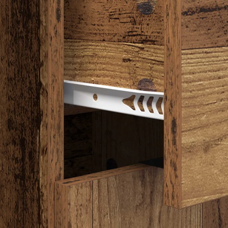 Buffet Bois ancien 60 x 30 x 70 cm Bois d'ingénierie - 8